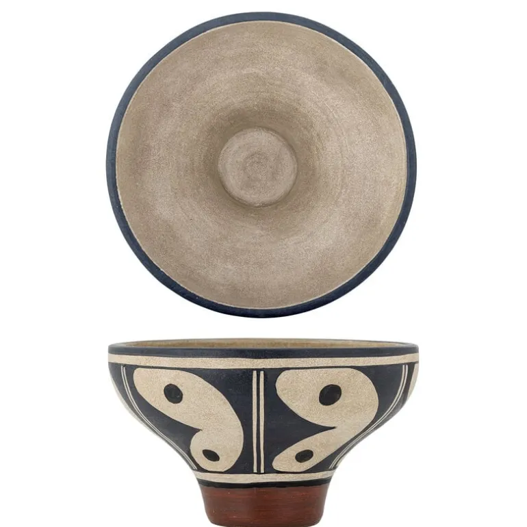 Elfrida decoratie schaal zwart - 82072488