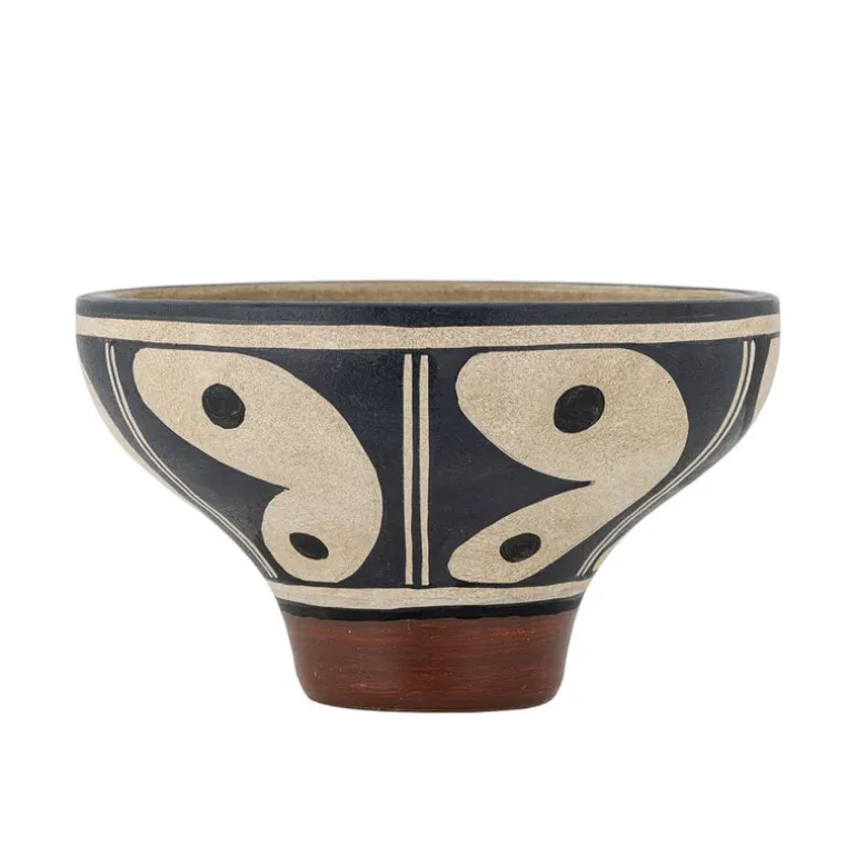 Elfrida decoratie schaal zwart - 82072488