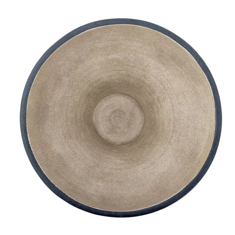 Elfrida decoratie schaal zwart - 82072488