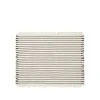 Elouise placemats off white/zwart set van 8 stuks - 71210322