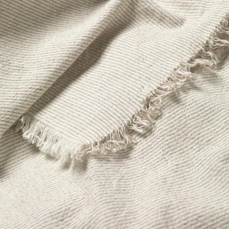 Elouise tafelkleed grijs/gebroken wit 160x200cm - 71210356