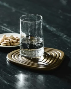 Enoki onderzetters groen set van 6 stuks - 7183