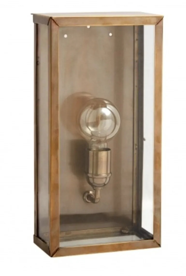 Eos buiten wandlamp - messing