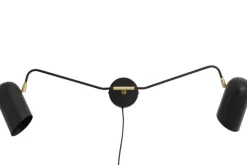 Eris wandlamp - zwart