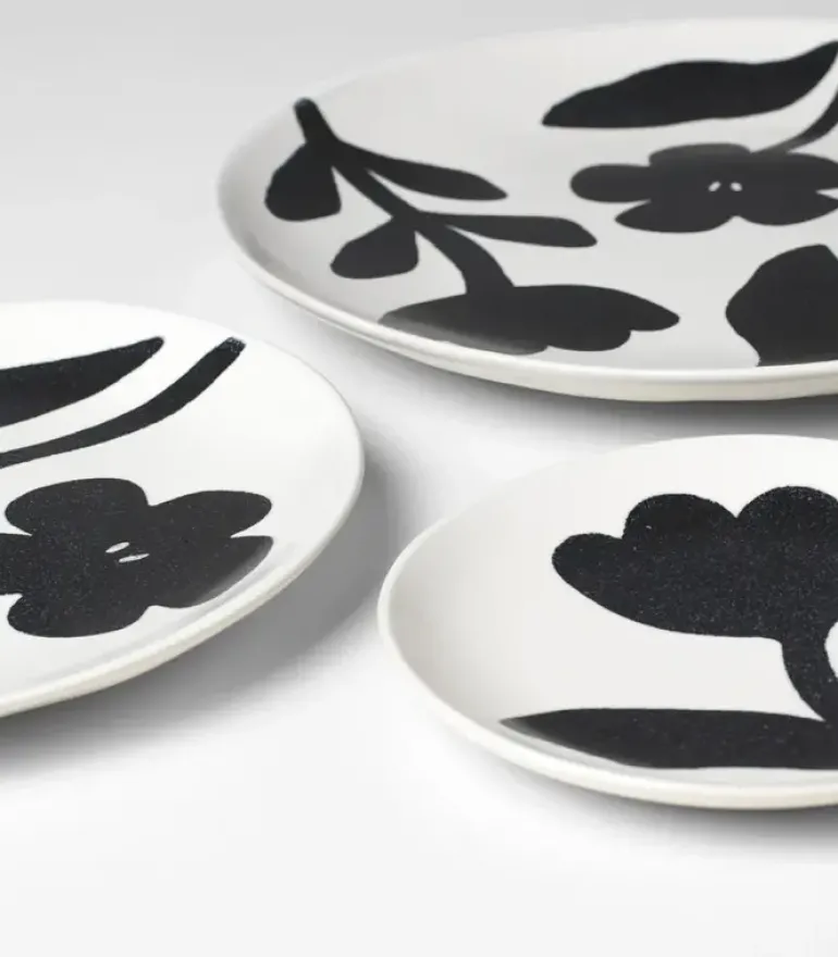 Flora borden Ø26cm set van 4 stuks - 14533559