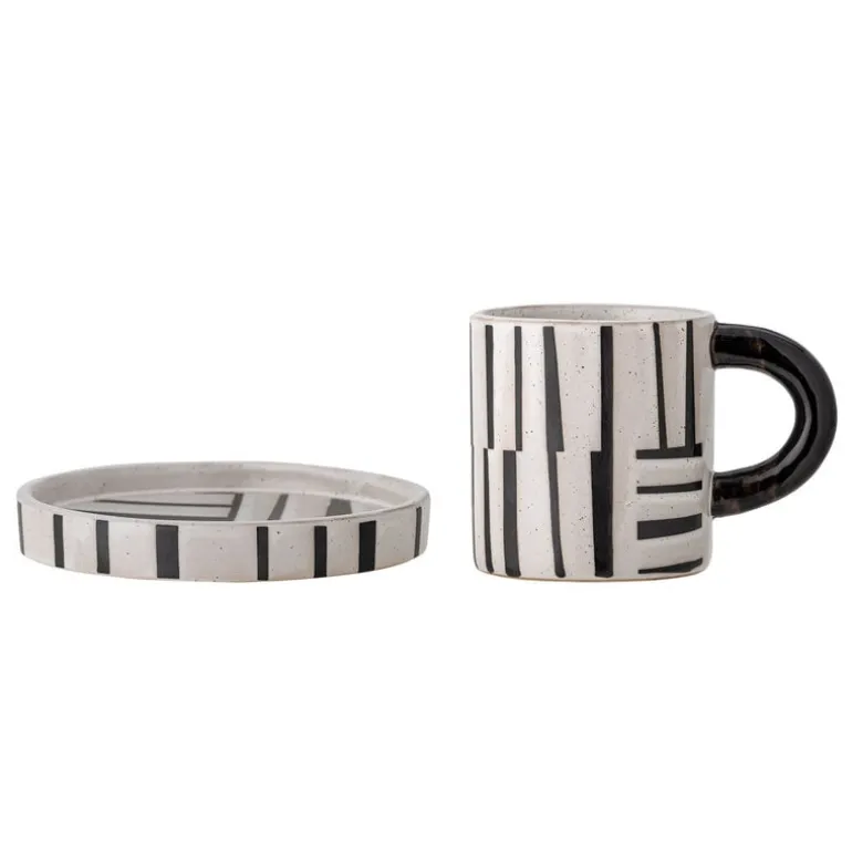 Frankie kop en schotel set van 6 stuks - 82062634