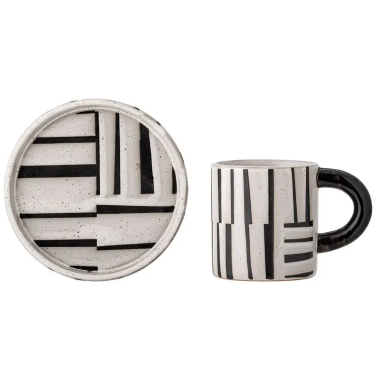 Frankie kop en schotel set van 6 stuks - 82062634