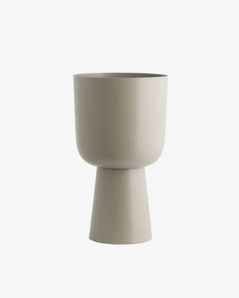 Galoa bloempot L beige - 8827