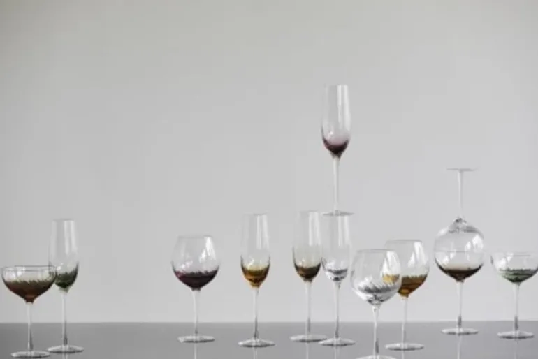 Garo champagne glazen - set van 8 stuks