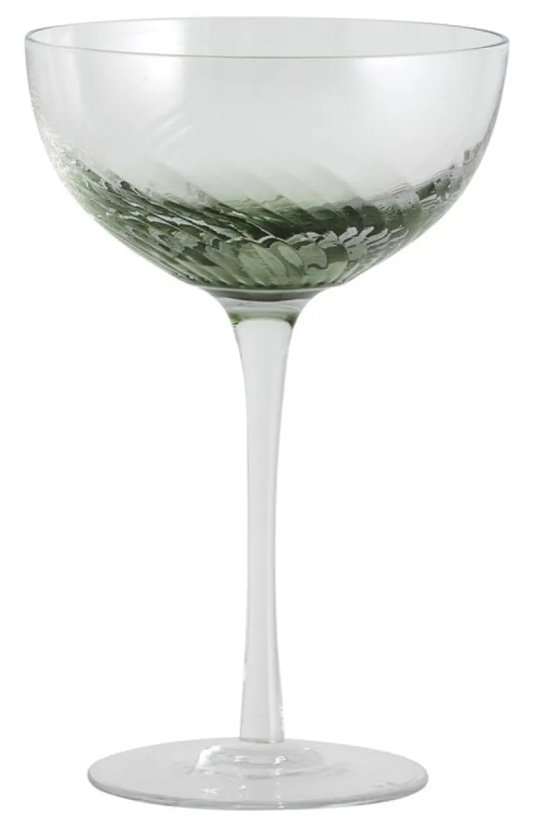 Garo cocktail glazen groen - set van 8 stuks