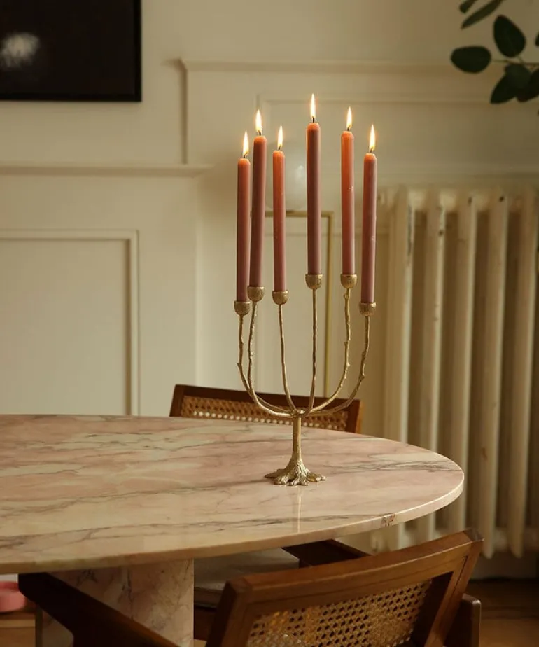 Gaya ginko triple kandelaar - 1.20.30.040.926.5