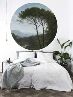 Golden age landscapes behangcirkel CK-003 - ø190cm