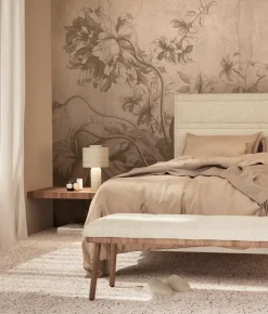 Gradient Flowers behang FU-032 - 389,6x280cm nude