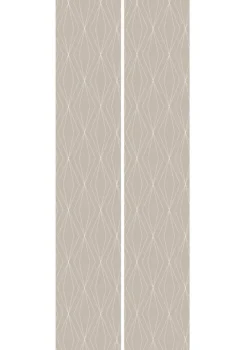 Grafische lijnen behang 100x280cm zand WP-741