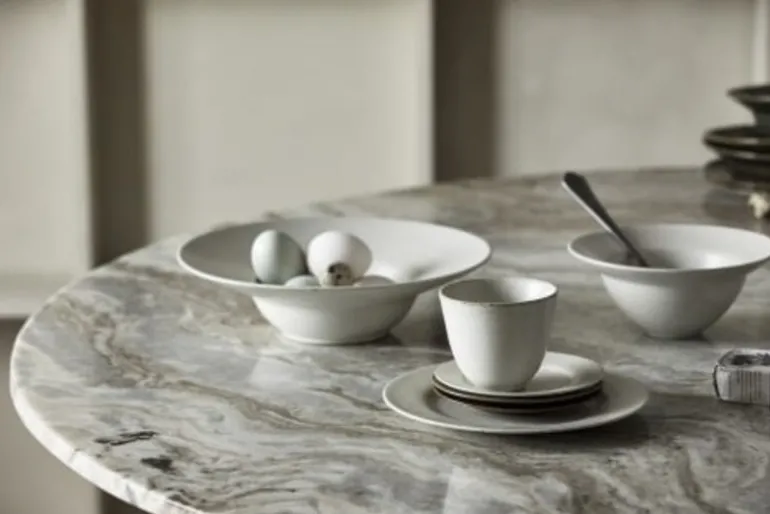 Grawa cakeborden ivoor set van 4 stuks - 57049