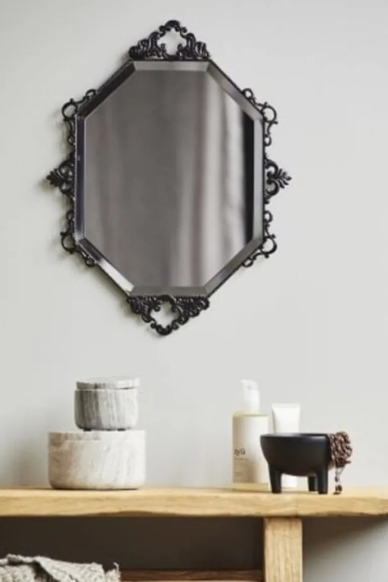 Grina pot small - bruin marmer