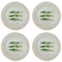 Hadden borden groen Ø27cm set van 4 stuks - 82072545