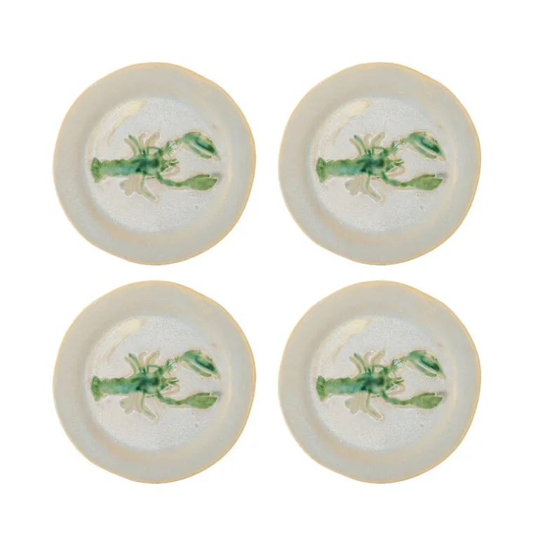 Hadden borden groen Ø21cm set van 4 stuks - 82072544