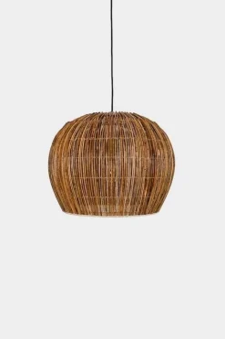 Hanglamp Buri bulb naturel rotan ø63cm