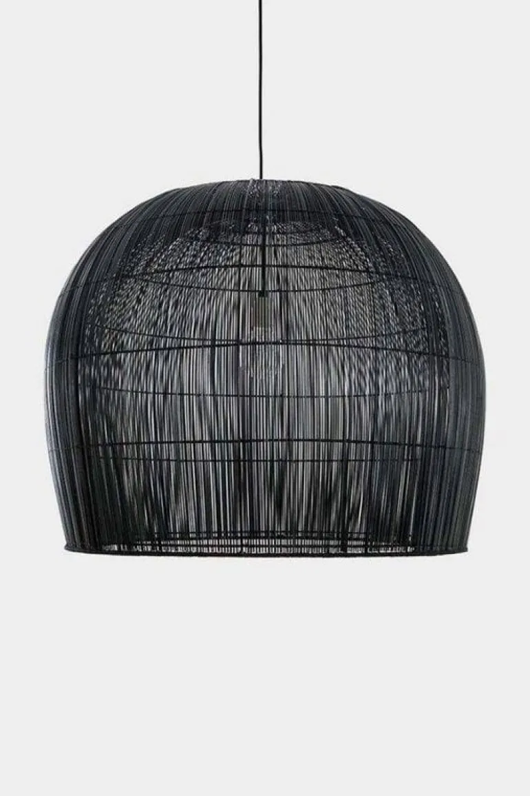 Hanglamp Buri bulb zwart ø85cm