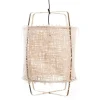 Hanglamp Z11 bamboe naturel karton ø48,5x72,5cm