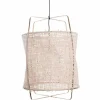 Hanglamp Z1 bamboe naturel karton ø67x100cm