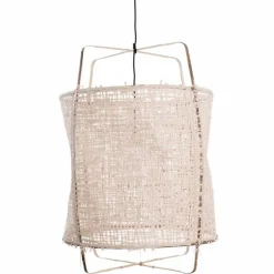 Hanglamp Z1 bamboe naturel karton ø67x100cm