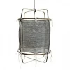 Hanglamp Z11 bamboe zwart cashmere ø48,5x72,5cm