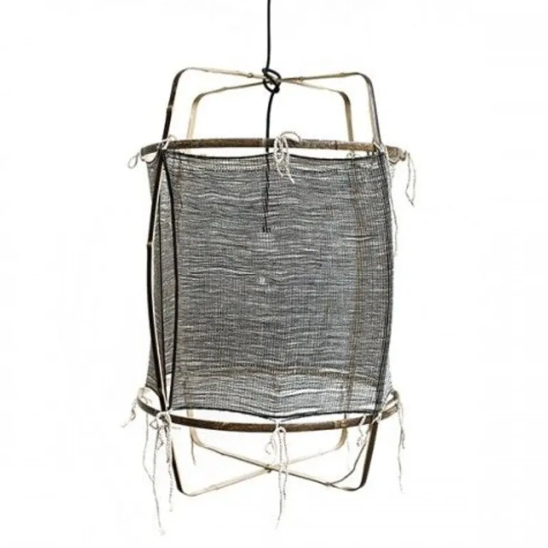 Hanglamp Z11 bamboe zwart cashmere ø48,5x72,5cm