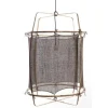 Hanglamp Z1 bamboe zwart cashmere ø67x100cm