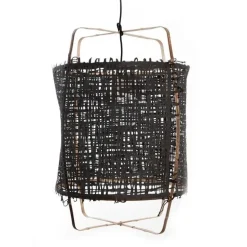 Hanglamp Z11 bamboe zwart karton ø48,5x72,5cm