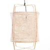 Hanglamp Z22 blond bamboe naturel karton ø48,5x72,5cm