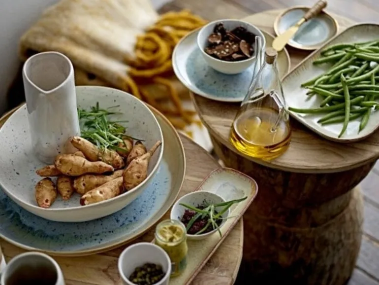 Heather borden Ø21,5cm set van 6 stuks - 82044433