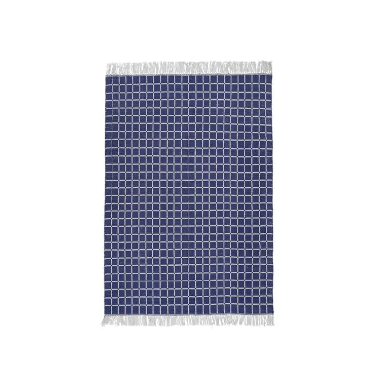 Henny vloerkleed blauw 140x200cm - 70070335
