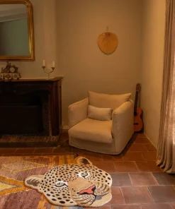 Himani Leopard head vloerkleed L - 1.45.10.070.700.5