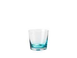 Hue glazen 15cl turquoise set van 6 stuks - 14496244