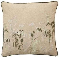 Hydra kussen zand/groen incl vulling - 42454