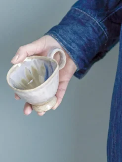 Imogen kopjes naturel set van 6 stuks - 82061488