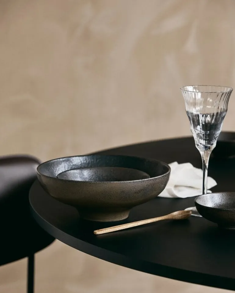 Inez schaal L zwart - 6411