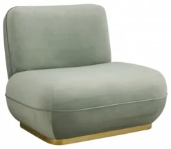 Iseo lounge stoel - mintgroen