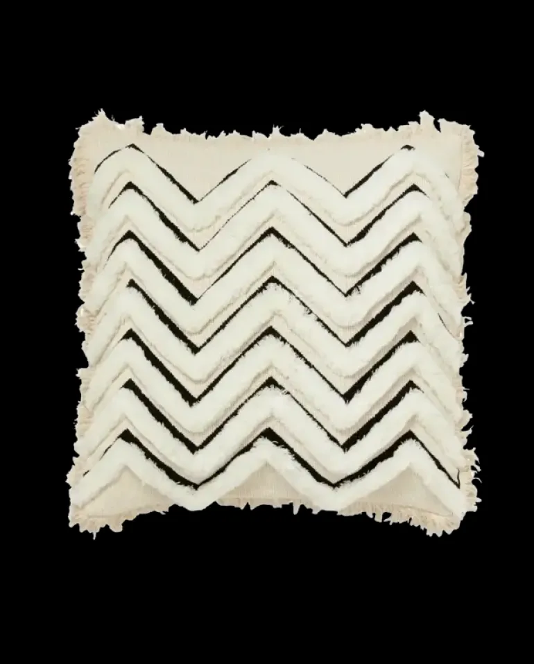 Izar kussen off white inclusief vulling - 2591