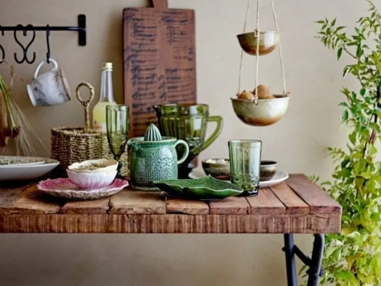 Jatoba kopjes grijs set van 6 stuks - 82057688