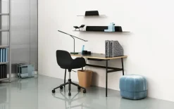 Jet wandplank 160cm zwart - 600997