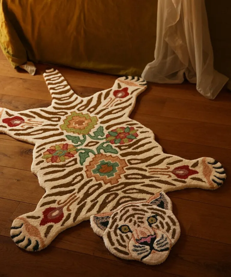 Jill tiger vloerkleed L - 1.45.10.142.020.4