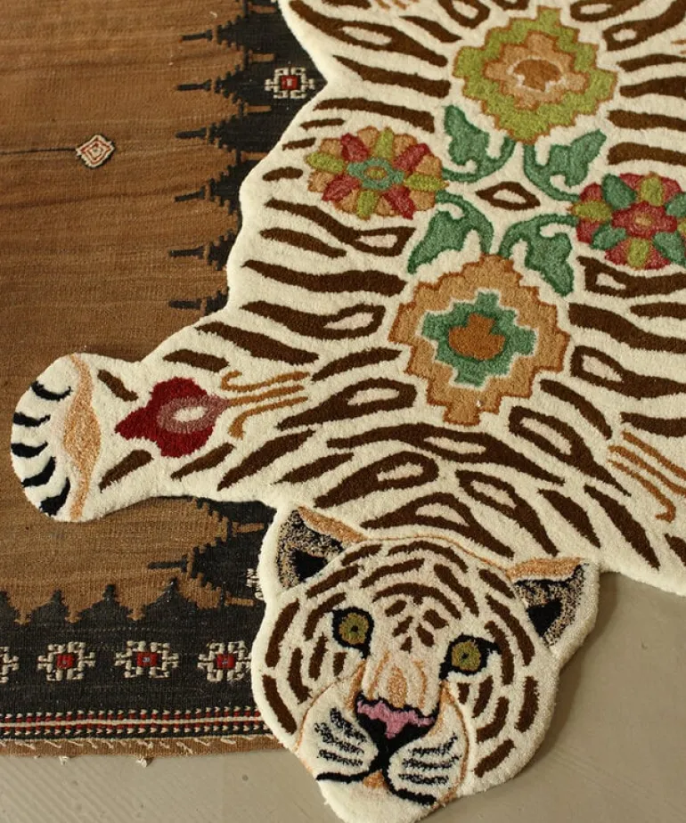 Jill tiger vloerkleed L - 1.45.10.142.020.4