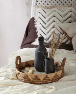 Juniper fles met dop zwart - 9195