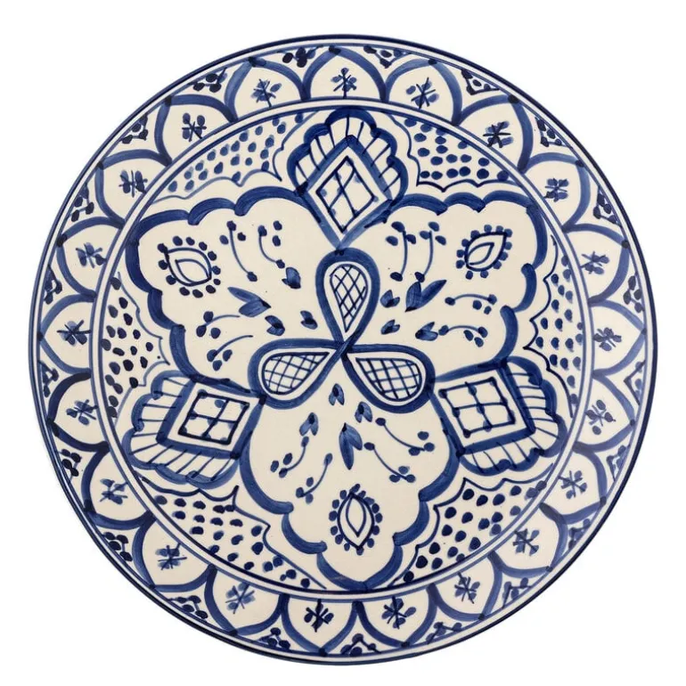 Karlie borden blauw set van 6 stuks - 82068278