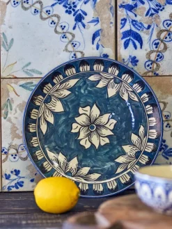 Karlie borden Ø27,5cm blauw set van 6 stuks - 82068306