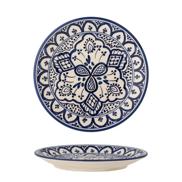 Karlie borden Ø19cm blauw set van 6 stuks - 82068290