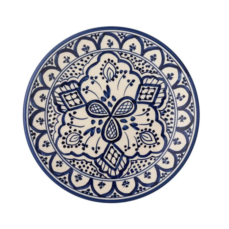 Karlie borden Ø19cm blauw set van 6 stuks - 82068290